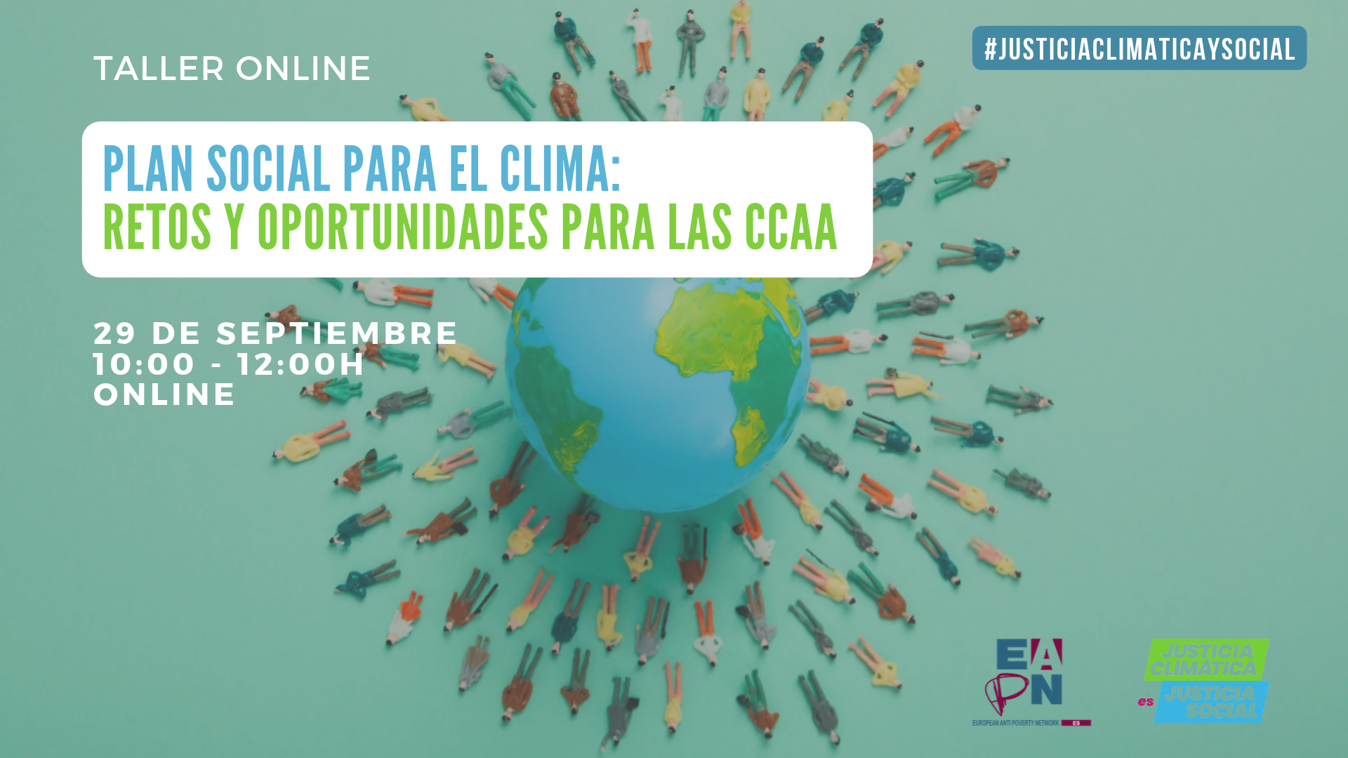 Taller online "Plan Social para la Clima: Retos y oportunidades para las Comunidades Autónomas"